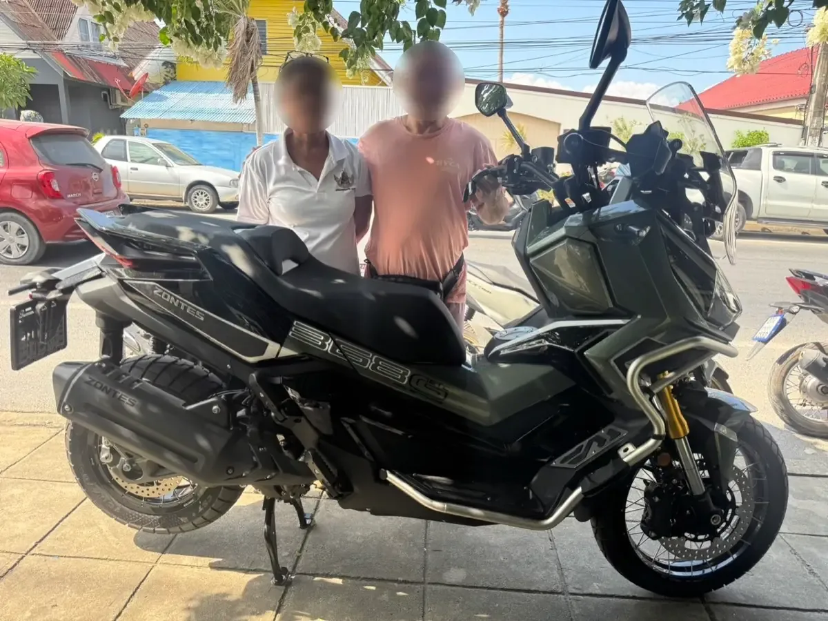 Black adventure scooter handed over to its owners